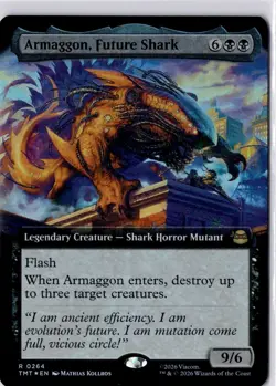 Armaggon, Future Shark (Extended Art) TMNT Foil NM R 0264 - Image 1