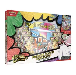 Pokemon TCG Ascended Heroes Premium Poster Collection Mega Gardevoir EX PRESALE - Image 1