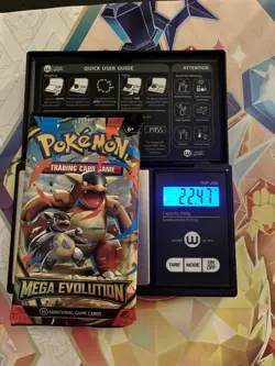 (HEAVY) 22.47g Pokemon TCG Mega Evolution Booster Pack (SEALED)✅ - Image 1