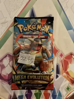 (HEAVY) 22.47g Pokemon TCG Mega Evolution Booster Pack (SEALED)✅ - Image 2