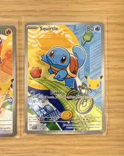 Pokemon TCG First Partner Illustration Collection Series 1 Kanto GEN 1 Starters - Image 2