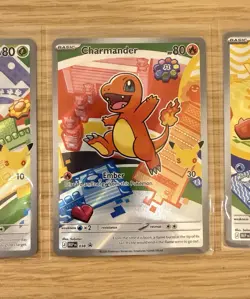 Pokemon TCG First Partner Illustration Collection Series 1 Kanto GEN 1 Starters - Image 3