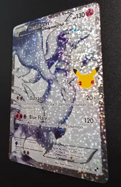 Pokemon Reshiram 113/114 Celebrations Classic Collection NM 25th anniversary - Image 2
