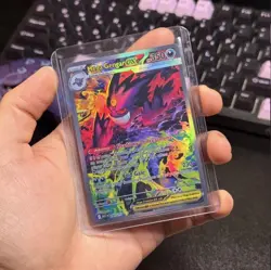 Pokemon Mega Gengar EX 284/217 Holo Card 350 HP 230 Attack Psychic Stage 2 - Image 1