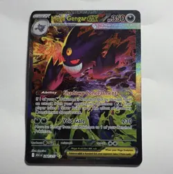 Pokemon Mega Gengar EX 284/217 Holo Card 350 HP 230 Attack Psychic Stage 2 - Image 3