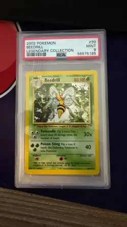 Beedrill 20/110 Legendary Collection Pokemon PSA 9 - Image 1
