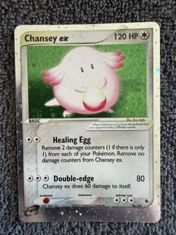 Pokemon Chansey ex 96/109 - EX Ruby & Sapphire Ultra Rare Holo 2003 - NM - Image 1