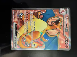 Pokemon TCG - Charizard ex 183/165 - Scarlet & Violet 151 - Full Art NM - Image 1