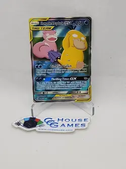Slowpoke & Psyduck GX Tag Team 218/236 Pokemon Holo Foil Rare *CCGHouse* RB - Image 1