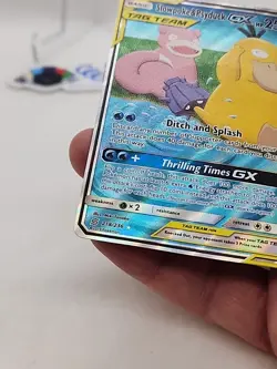 Slowpoke & Psyduck GX Tag Team 218/236 Pokemon Holo Foil Rare *CCGHouse* RB - Image 5