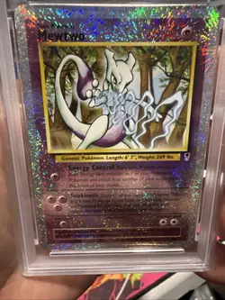 2002 Legendary Collection Reverse Holo Mewtwo #29 PSA 4 - Image 3