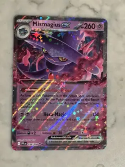Pokemon TCG Mismagius Ex Phantasmal Flames 036/094 Ultra Rare Holo NM MINT - Image 1