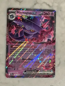 Pokemon TCG Mismagius Ex Phantasmal Flames 036/094 Ultra Rare Holo NM MINT - Image 2