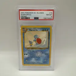 Wartortle 15/18 2001 Southern Islands PSA 8 Pokemon Vintage WotC New Cert - Image 1