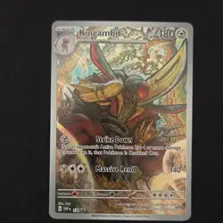 Pokemon TCG Kingambit 130 Sv: Scarlet & Violet Promo Full Art Holo Stage 2 180HP - Image 1