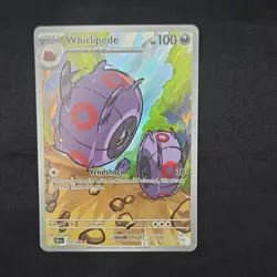 Pokemon TCG Whirlipede 133/086 Sv: Black Bolt Illustration Rare Holo 100HP - Image 1