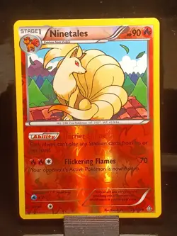 Pokemon TCG XY Primal Clash Reverse Holo #21 Ninetales - Image 1