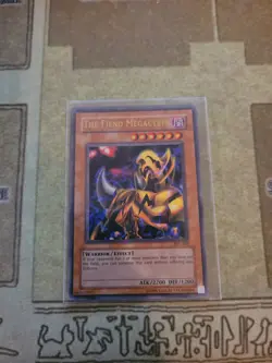 YUGIOH THE FIEND MEGACYBER PSV-100 ULTRA UNLIMITED ED NM 1996 PRINT - Image 1