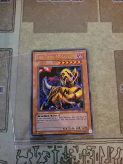 YUGIOH THE FIEND MEGACYBER PSV-100 ULTRA UNLIMITED ED NM 1996 PRINT - Image 3