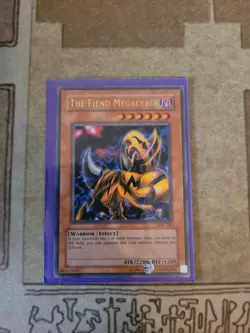 YUGIOH THE FIEND MEGACYBER PSV-100 ULTRA UNLIMITED ED NM 1996 PRINT - Image 5
