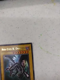 Yugioh Red-Eyes Black B Dragon SDJ-001 Ultra Rare 1st Edition LP 1996 - Image 4