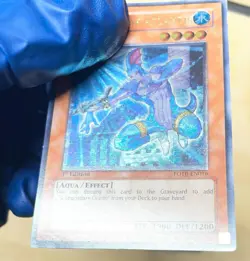 Yugioh “Atlantis Warrior” FOTB-EN016 1st Edition Ultimate Rare MP - Image 5