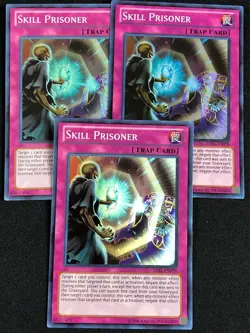 YUGIOH SKILL PRISONER LVAL-EN078 SUPER X3 NM - Image 1