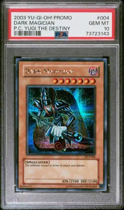 Yu-Gi-Oh! DARK MAGICIAN Power Of Chaos Yugi Promo PCY-004 PSA 9 SECRET MINT - Image 1