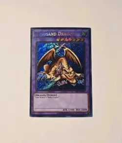 Yugioh Thousand Dragon MRD-EN143 Secret Rare NM - Image 1