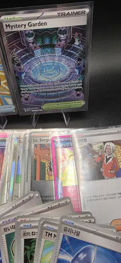 Pokemon Trainer Card Lot 35 Cards Supporter Stadium Item ENG/JP/KR Mixed - Image 4