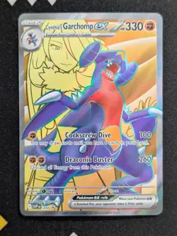 Cynthia's Garchomp ex 204 SV: Scarlet & Violet Promo Cards Pokemon NM Holo - Image 1