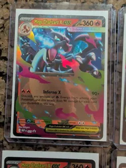 AH Charizard Mega Charizard X EX & Y EX Holo Pokemon Card Promo Lot of 5 - Image 3