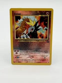 Pokemon Entei 34/53 Wotc Promo Reverse Holo Basic 80 HP 2001 Card - Image 1