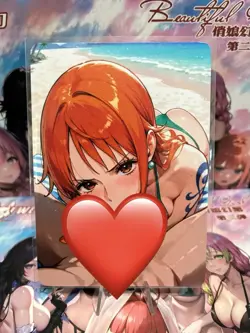 Matte Beautiful Waifu Handmade Card Goddess Story CCG Anime Double Sided - Image 2