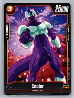 Dragon Ball Super Card Game #FB01-112 Cooler - Image 1