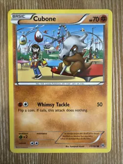 Cubone 77/162 Common - Pokemon XY Break Through Card VLP - Image 1