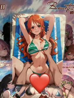 Matte Beautiful Waifu Handmade Card Goddess Story CCG Anime Double Sided - Image 2