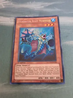 Yu-Gi-Oh Gladiator Beast Murmillo LCGX-EN236 1st Edition Secret Rare - Image 1