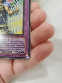 Yu-Gi-Oh! Elemental Hero Tempest First Edition EEN-EN034 Ultra Rare - Image 3