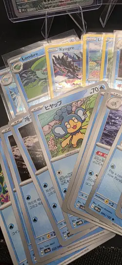 Pokemon Water Type Card Lot 29 Cards ENG/JP/KR Misty’s Psyduck & Slowpoke - Image 5