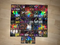 Pokemon TCG EX/Mega EX Holo Card Lot - Charizard, Pikachu, Gengar, 43 Cards - Image 1