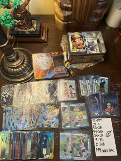 Naruto English Kayou Big Card Lot Series 1 (294 Cards Total) - Image 1