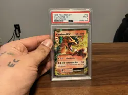 PSA 9 Charizard EX Evolutions XY 2016 Holo #12 - Pokemon Card - Image 1