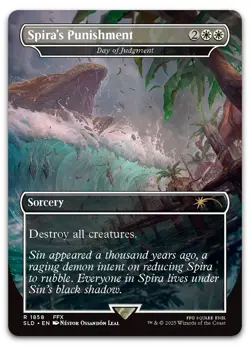 Spira's Punishment - Day of Judgment #1858 (NM) Secret Lair Drop SLD Magic MTG - Image 1