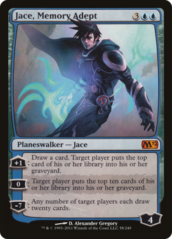 Jace, Memory Adept #58 (MP) Magic 2012 (M12) M12 Magic MTG - Image 1