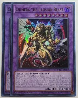Yugioh x2 Chimera the Illusion Beast MP24-EN219 Ultra Rare 1st Edition - Image 1