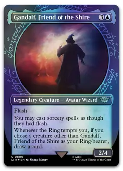 Gandalf, Friend of the Shire (Showcase) (Surge Foil) #800 NM Lord of the Rings - Image 1