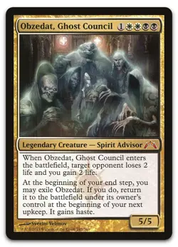 Obzedat, Ghost Council #182 (NM) Gatecrash GTC Magic MTG - Image 1
