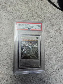 Yugioh! Majestic Star Dragon 🔥 SOVR-EN040 UR Unlimited PSA 9 - Image 1
