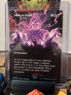 Smile at Death (Borderless) Tarkir: Dragonstorm Regular - Image 1